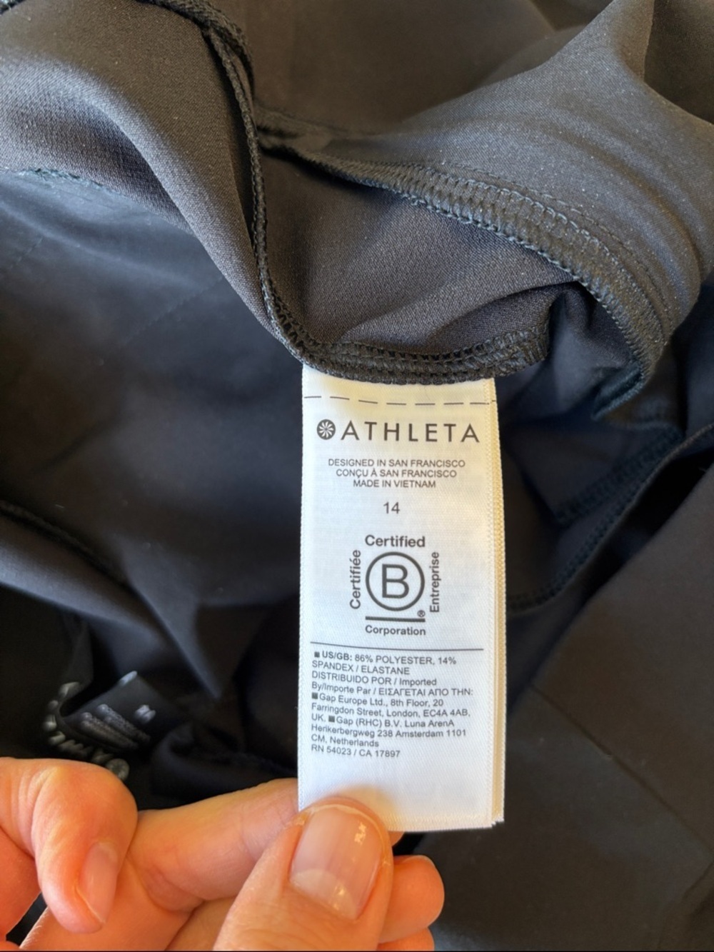 Athleta Black Performance pants - Picture 5 of 5